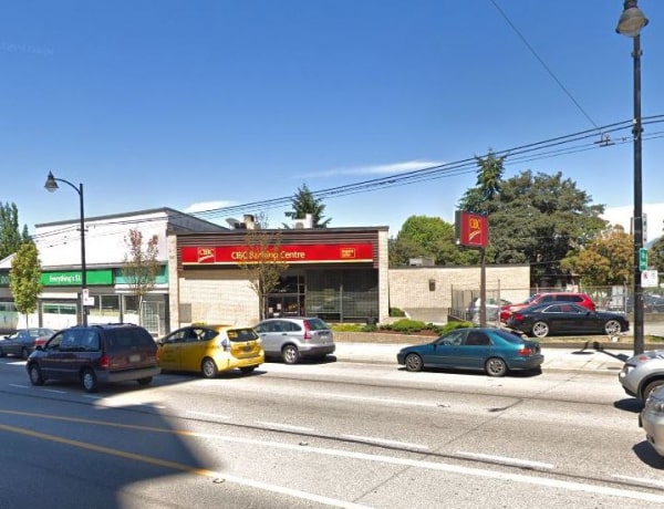 1409-1427 Kingsway Avenue exterior picture Commercial Real estate land investment opportunity in Vancouver British Columbia sold by LUK Real Estate Group