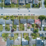 West 49th Land Assembly Vancouver Townhome Development aerial top view