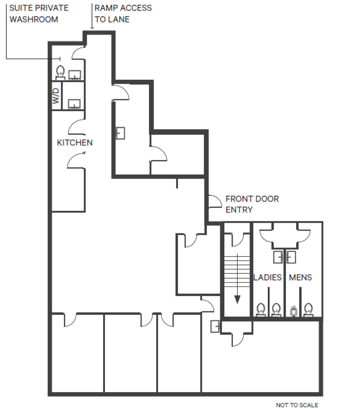 201-1416 West 8th Avenue Vancouver floorplan for sale by LUK commercial real estate group