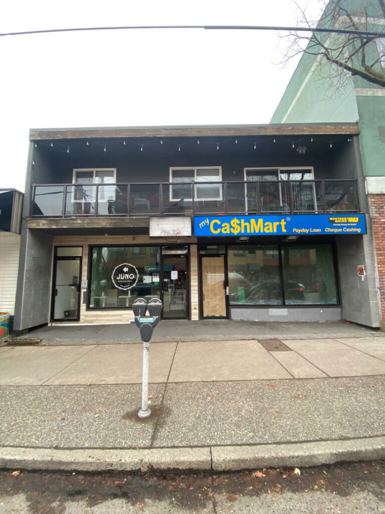 2245 Commercial Drive Vancouver facade picture Retail opportunity for lease by LUK commercial real estate group